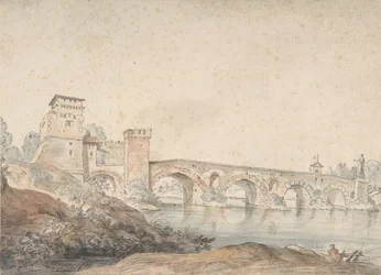Ponte Molle, Rome, 18e eeuw