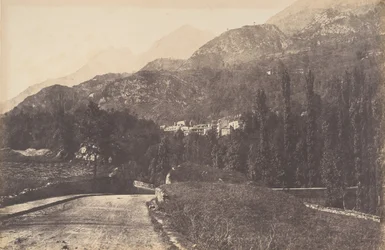 Uitzicht op de wateren van Saint-Sauveur, 1853