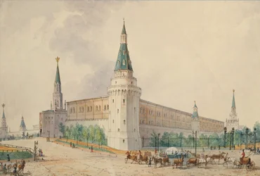 De Opstandingsplein en de Alexander Tuin in Moskou