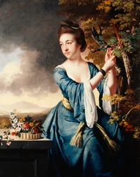 Portret van Elizabeth, Mevrouw John Bostock, c.1769