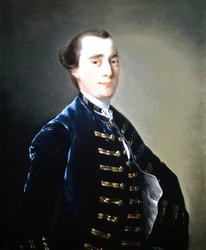 Portret van Sampson Copestake (d.1781) van Kirk Langley