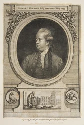 Edward Gibbon, Esq., uitgegeven 1730 (gravure)