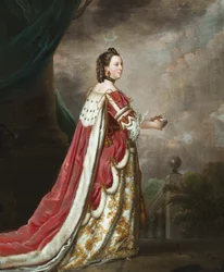 Portret van Elizabeth, hertogin van Northumberland (olieverf op doek)