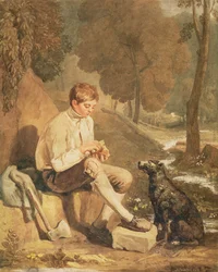 Een jonge houthakker, 1812