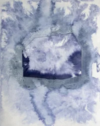 Het dromerige blauwe huis