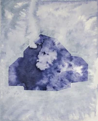 Dromerig blauw huisje