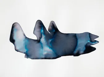 Vloeibaar blauw wezen