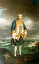Admiraal Edward Boscawen (1711-1761), ca. 1750-60