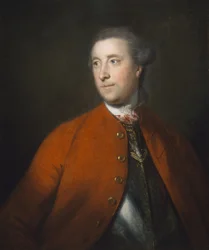 Kolonel The Honourable John Barrington (overleden 1764) ca. 1758
