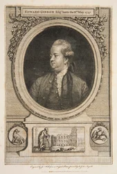 Edward Gibbon, Esq., pub. 1730 gravure