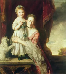 Georgiana, gravin Spencer met Lady Georgiana Spencer, 1759-61