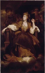 Mevrouw Siddons als de tragische muze