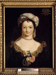 Portret van Miss Elisabeth Eliot Schilderij door Joshua Reynolds (1723-1792)