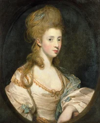 Portret van mevrouw John Musters
