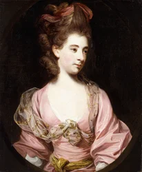 Portret van een Dame, vermoedelijk Mevrouw