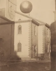 Brattle Square kerk,jaren 1850 (foto)