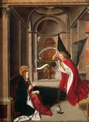 Aankondiging (detail)