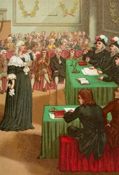 Marie Antoinette voor haar rechters