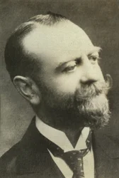 Portret van de Belg Adolphe Max (foto)