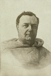 Portret van Pere Ollivier predicator generaal van de orde van Sint Dominicus (afbeelding)