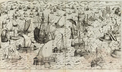 Illustratie uit het Kriegsbuch door Leonhard Fronsperger, 1571