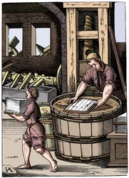 Papiermaker, 16e eeuw, 1849