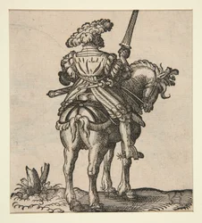 Soldaat te paard