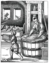 De Papiermaker, 16e eeuw, 1870