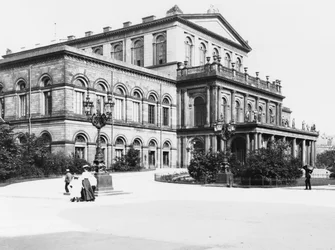 Het theater in Hannover, ca. 1910