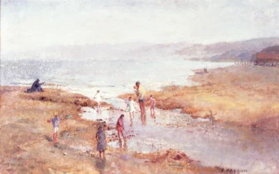 Strandmensen (schilderij)
