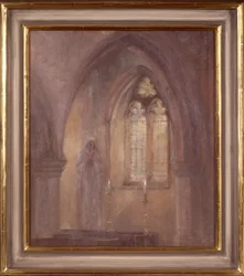 Gotische kerk (schilderij)