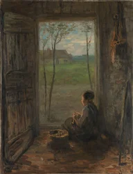 Een scène uit Laren