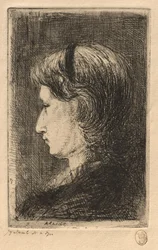 Portret van mevrouw Israëls, 1875