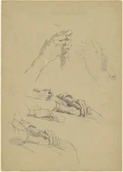 Studies van Handen (recto)