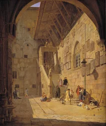 De binnenplaats van het Palazzo del Bargello. Florence