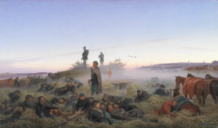 De ochtend na de slag bij Isted 25 juli 1850