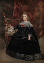 Maria Teresa 1638-1683, Infanta van Spanje, ca. 1645