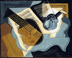Gitaar en Fruitschaal, 1921