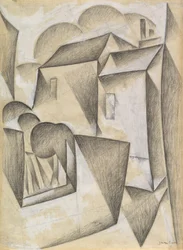 Huizen in Parijs, Place Ravignan, 1911