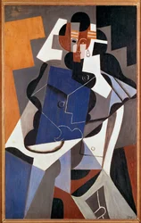 Vrouw (schilderij op doek)