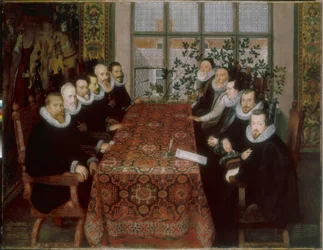 De vredesonderhandelingen in Somerset House in 1604