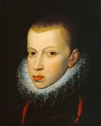 Portret van Filips III, koning van Spanje en Portugal