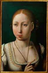 Juana de Waanzinnige, vrouw van Filips de Schone, dochter van Isabella van Castilia ...