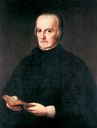 Portret van Don Pedro Calderon de la Barca (1600-1681)