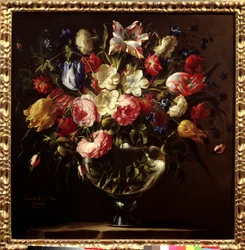 Vaas met bloemen