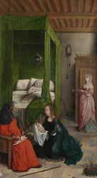 De geboorte en naamgeving van Johannes de Doper