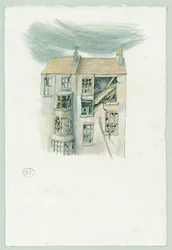 Duitse marinebombardement van Scarborough, North Yorkshire, 1914 2014