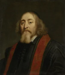 Portret van Jan Amos Comenius 1592-1670, tussen 1650 en 1670