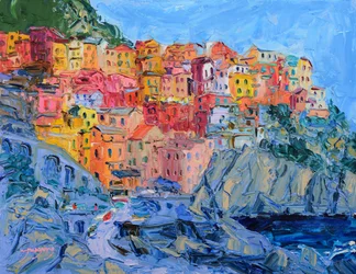 De kleurrijke stad Cinque Terre