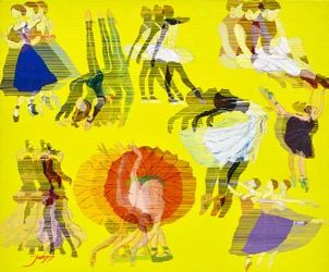 Dynamische dansfiguren